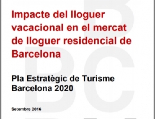 Impacte del lloguer vacacional al mercat de lloguer residencial